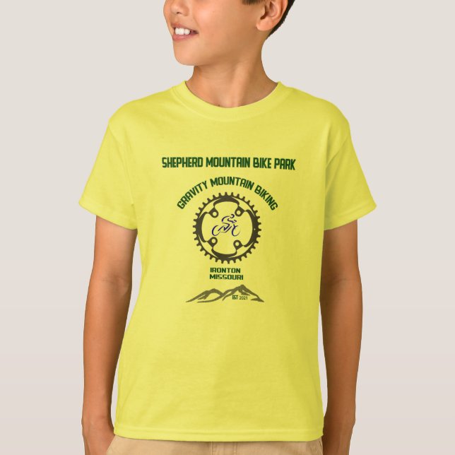 Shepherd Mountain Bike Park T Shirt (Framsida)