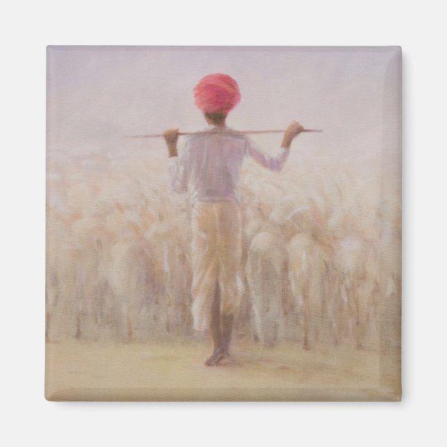 Shepherd och Flock Magnet (Framsidan)