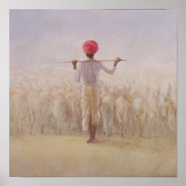 Shepherd och Flock Poster (Framsidan)