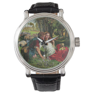 Shepherd och hans flickvän (av Holman Hunt) Armbandsur