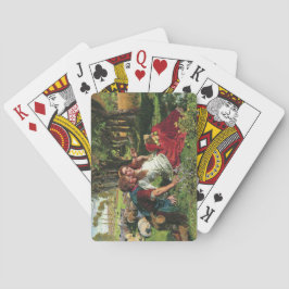 Shepherd och hans flickvän (av Holman Hunt) Casinokort