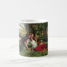Shepherd och hans flickvän (av Holman Hunt) Kaffemugg