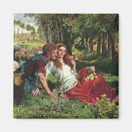 Shepherd och hans flickvän (av Holman Hunt) Magnet