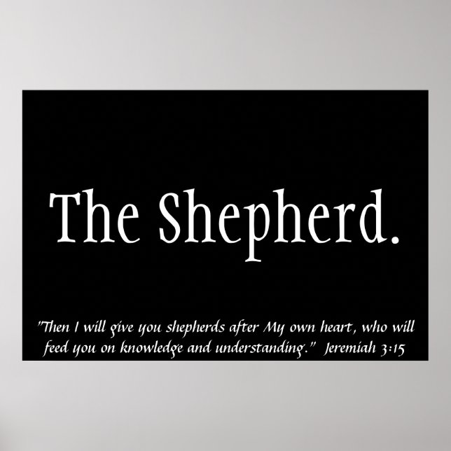 Shepherd Poster (Framsidan)