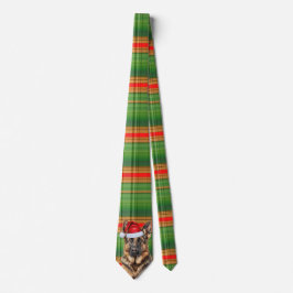 Shepherd Red and Green Plaid Holiday Christmas  Slips
