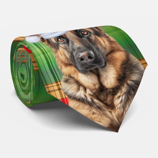 Shepherd Red and Green Plaid Holiday Christmas  Slips (Rullad)