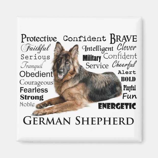 Shepherd Traits Magnet (Framsidan)