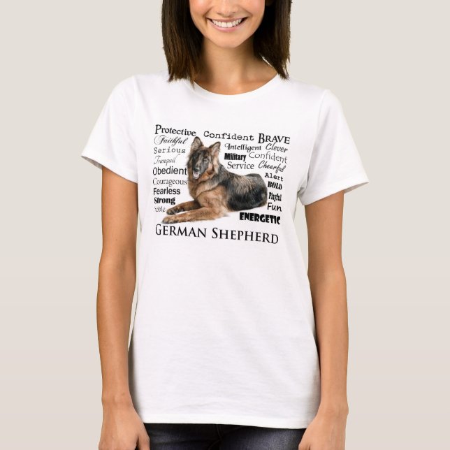 Shepherd Traits T-Shirt (Framsida)