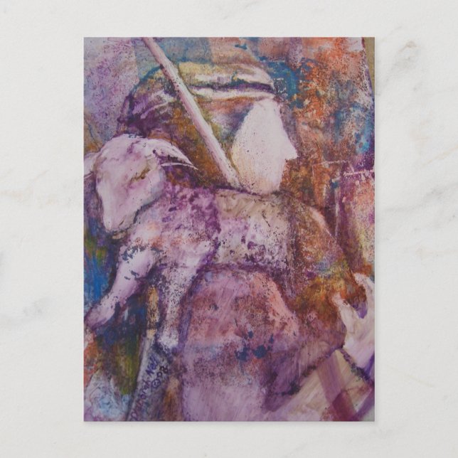 "Shepherd" vykort (Framsida)