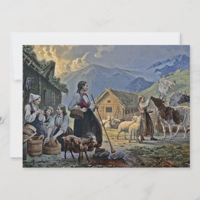 Shepherdes hut på berget (Framsida)
