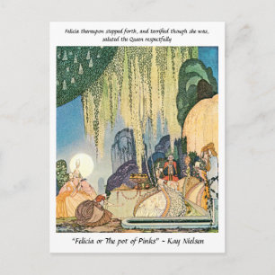 Shepherdes möte med drottning Kay Nielsen Vykort