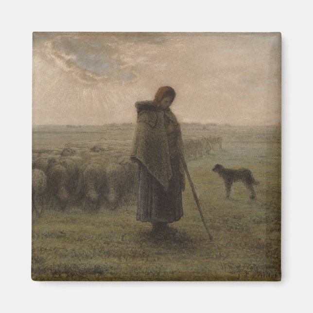 Shepherdes och hennes lås | 1862-63 magnet (Framsidan)