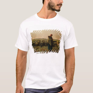 Shepherdess med henne flock, 1863 t-shirt