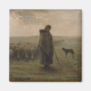 Shepherdess och henne flock   1862-63 magnet