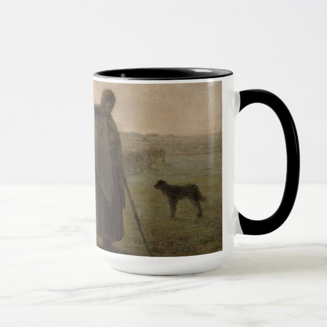 Shepherdess och henne flock | 1862-63 mugg (Höger)