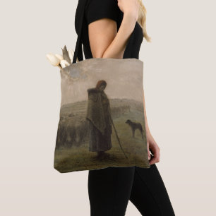 Shepherdess och henne flock   1862-63 tygkasse