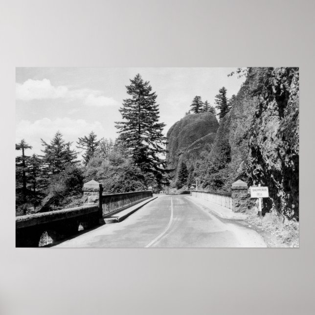 Shepherd's Dell on Columbia River Photograph 2 Poster (Framsidan)