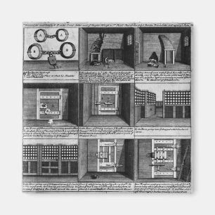 Shepherd's escape från Newgate-fängelset Magnet