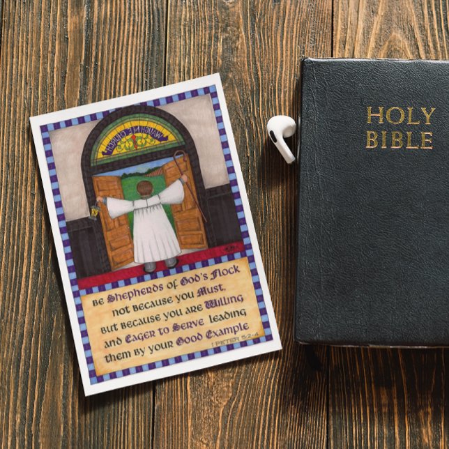 Shepherds för Guds inmatningskort Vykort (Skapare uppladdad)