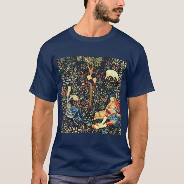 Shepherds för medeltida Renaissance av läkemedel o T Shirt (Framsida)