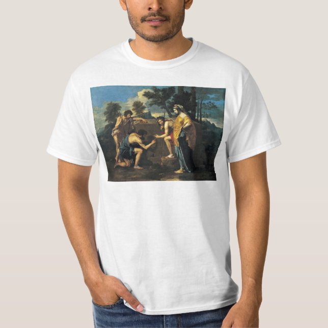 Shepherds i Arcadia (Et i ArcadiaEgo), Tee (Framsida)