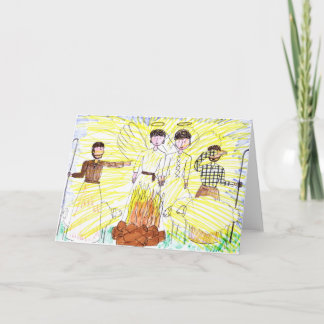 Shepherdsen i Fält-julkortet Helgkort