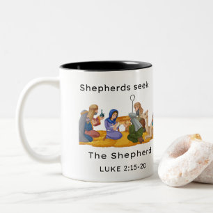 Shepherdsen söker Shepherd Två-Tonad Mugg