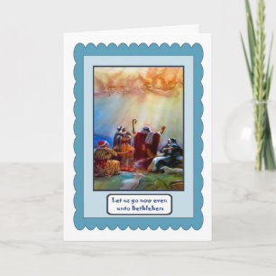 Shepherdset hör appellen helgkort