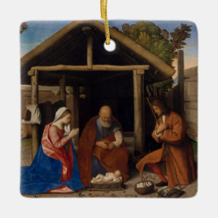 Shepherdset Julgransprydnad Keramik