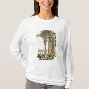 Shepherdset med djur i ett klassiskt landskap t shirt
