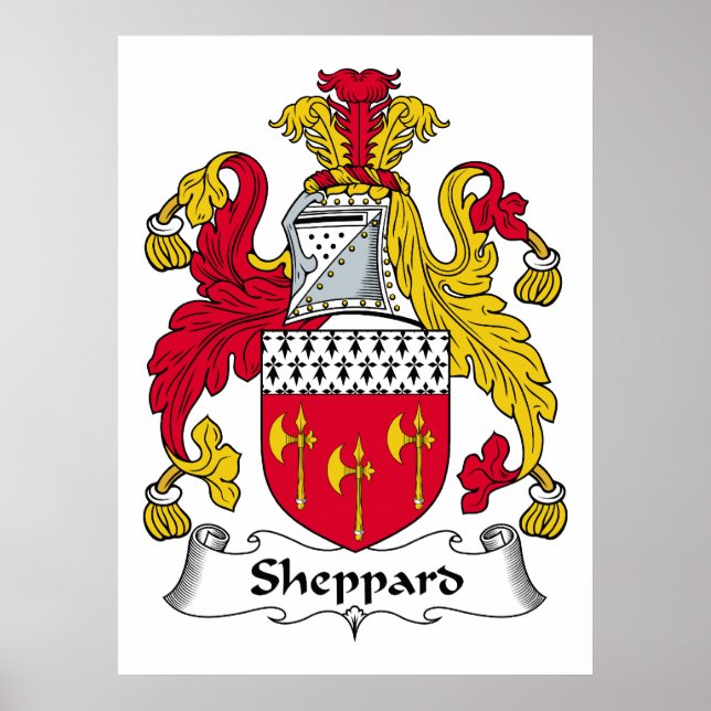 Sheppard Family Crest Poster (Framsidan)
