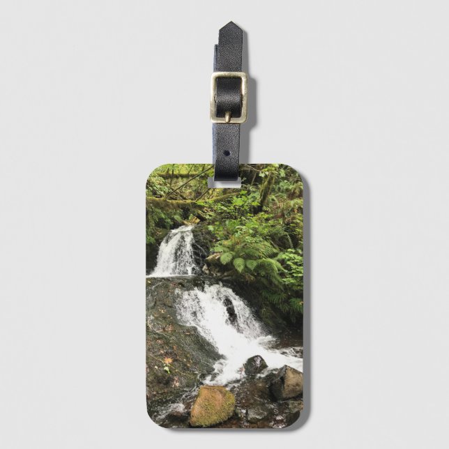 Shepperd's Dell Falls, OR Bagagebricka (Framsida vertikal)