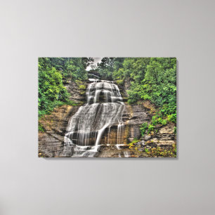 Shequaga Falls, Montoural, New York Canvastryck