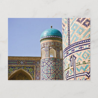 Sher-Dor Madrasah: Detalj Vykort
