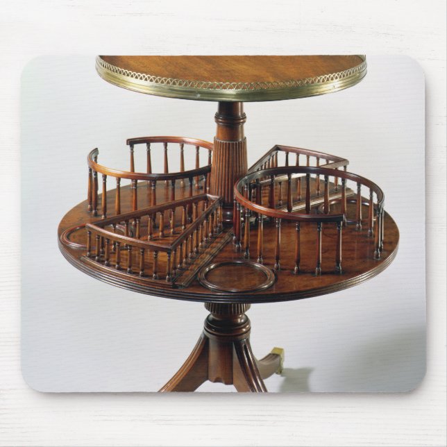 Sheraton två-tier dum servitör musmatta (Framsidan)
