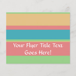 Sherbet Glass Strimmor Flygblad