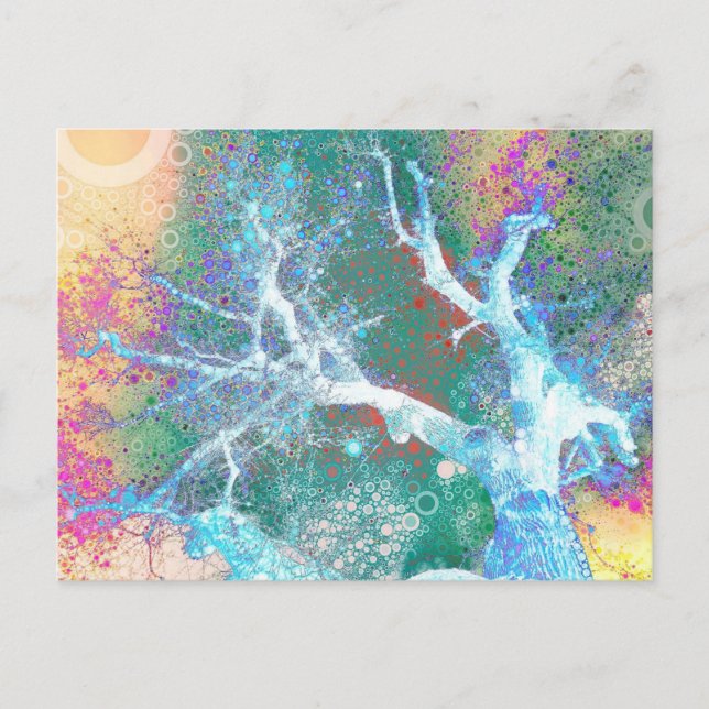 Sherbet Oak Postcard Vykort (Framsida)