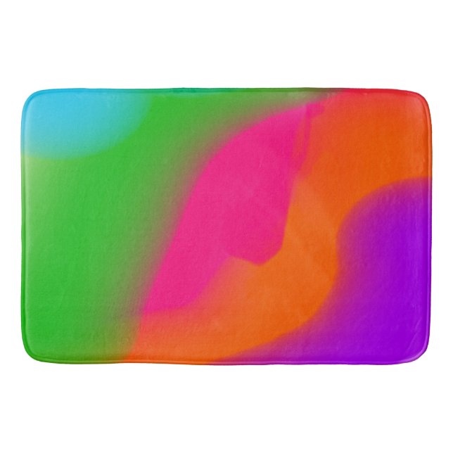 Sherbet Watercolor Badrumsmatta (Framsidan)