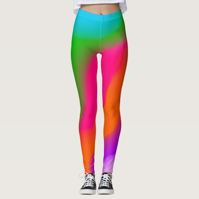 Sherbet Watercolor Leggings (Framsida)