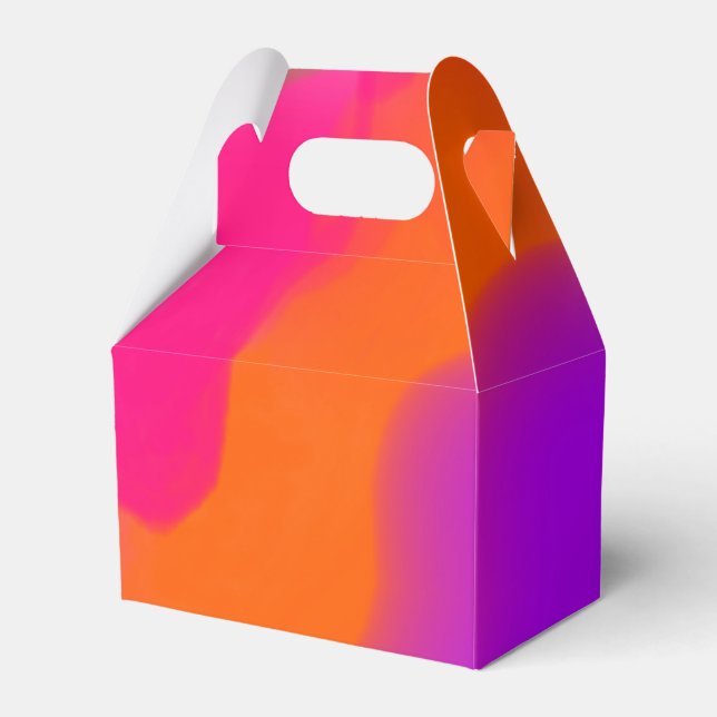 Sherbet Watercolor Presentaskar (Framsidan Sidan)