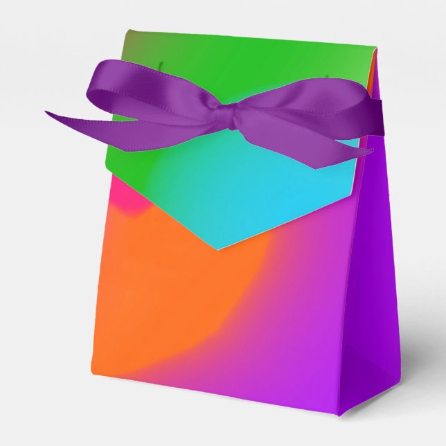 Sherbet Watercolor Presentaskar (Framsidan Sidan)