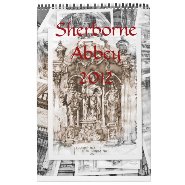 Sherborne Abbey Calendar Kalender (Omslag)