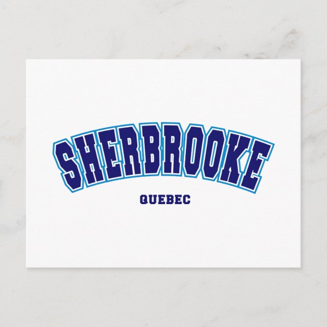 Sherbrooke Collegiate Vykort (Framsida)