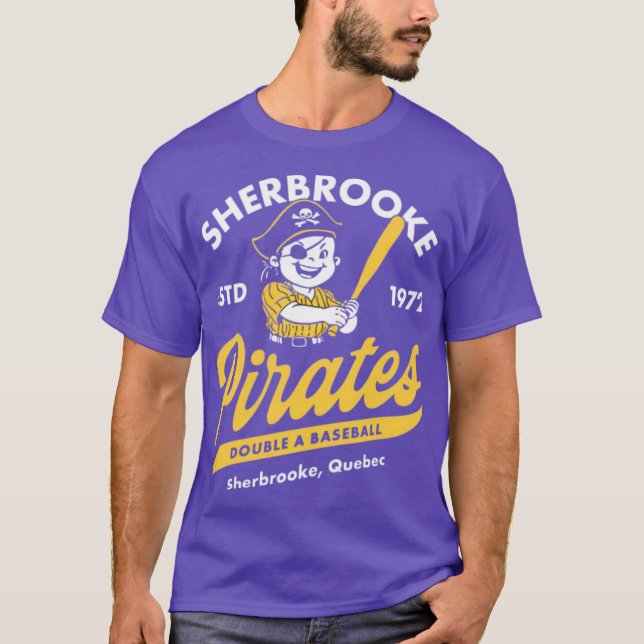 Sherbrooke Pirater - Quebec T Shirt (Framsida)