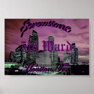 SherdStone 5th Ward Houston,Tx Poster