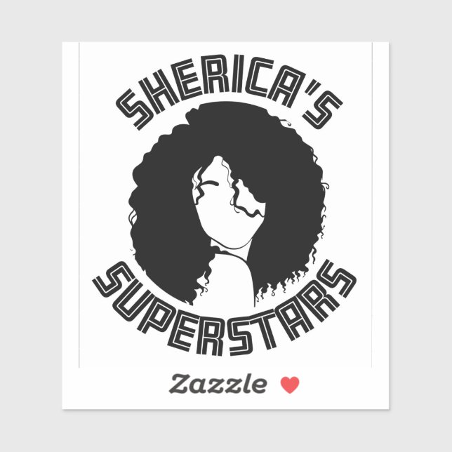 Sherica Silhouette Decal Klistermärken (Ark)