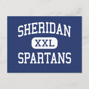 Sheridan - Spartans - High - Sheridan Oregon Vykort