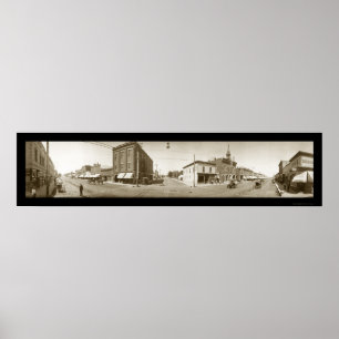 Sheridan Wyoming foto 1909 Poster