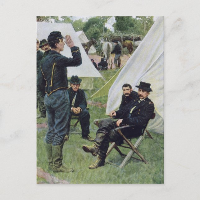 Sheridans First Interview med Rowand Vykort (Framsida)