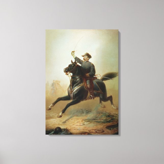 Sheridan's Ride, 1871 Canvastryck (Framsida)